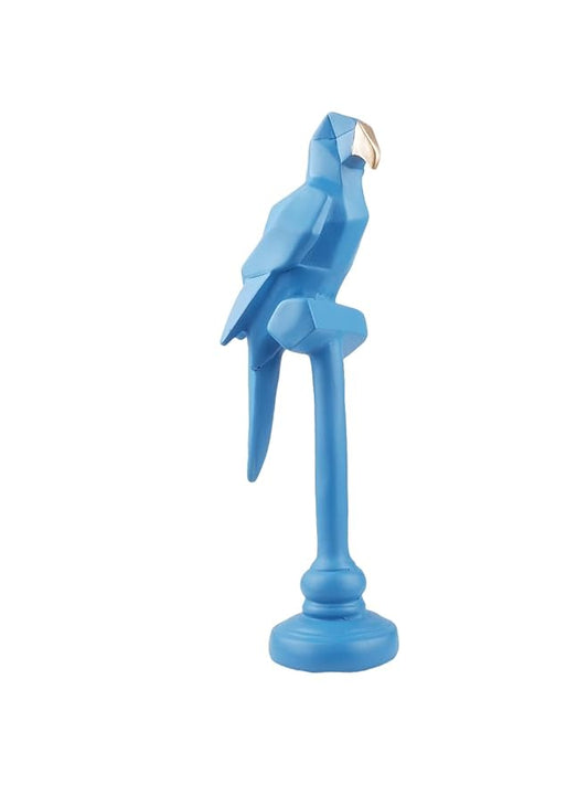 Premium décor Blue Parrot Figurine