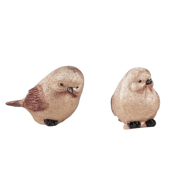 Premium fengshui Bird Set of Two Premium Gold