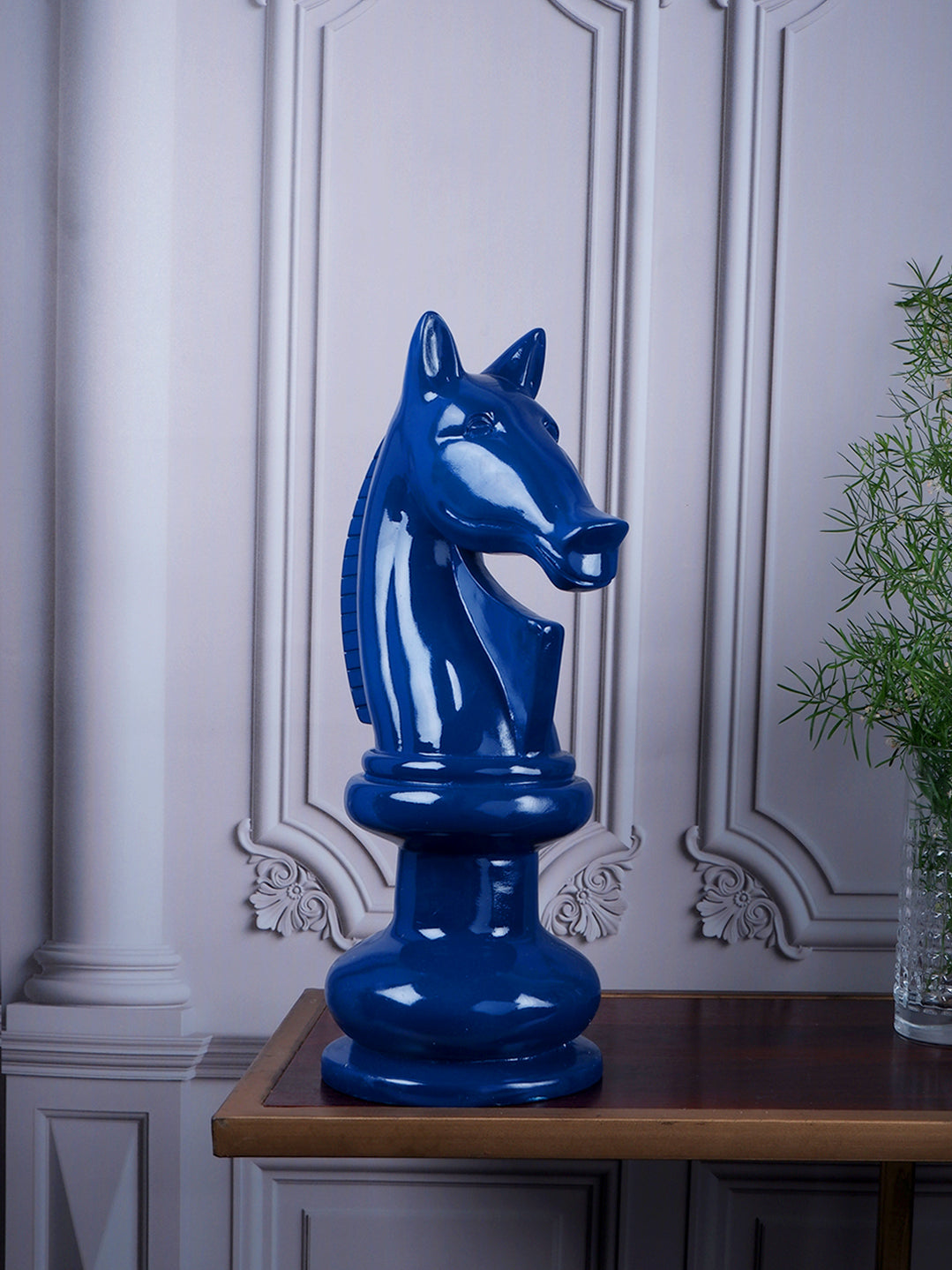 Premium chess horse figurine