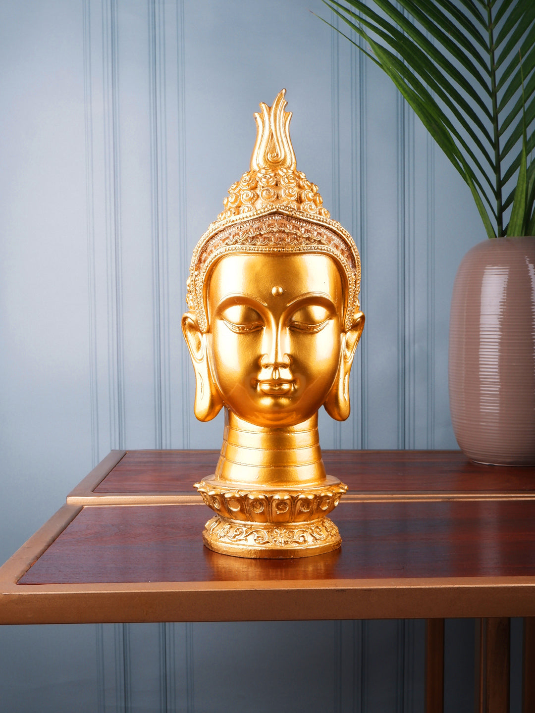 Premium Gold thai buddha head