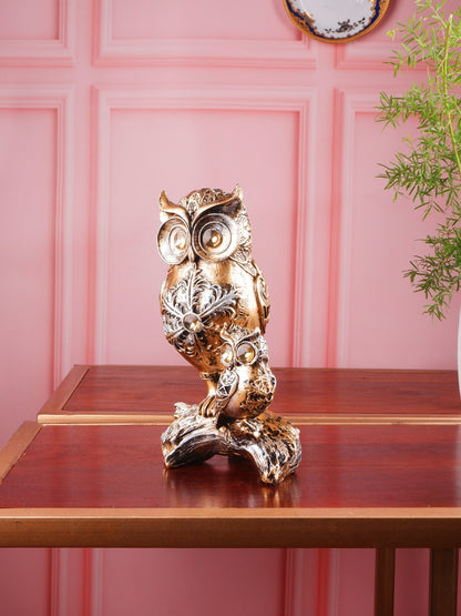 Premium feng shui owl figurine