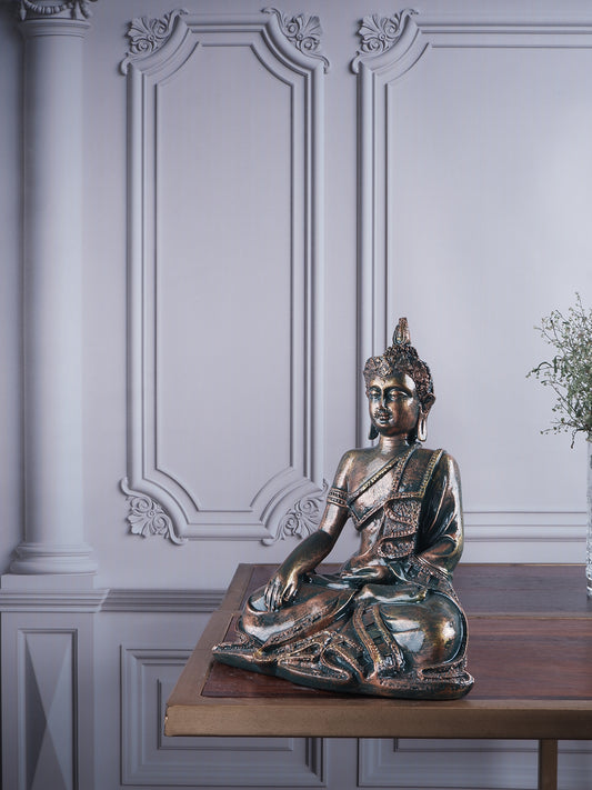 Premium meditating buddha figurine