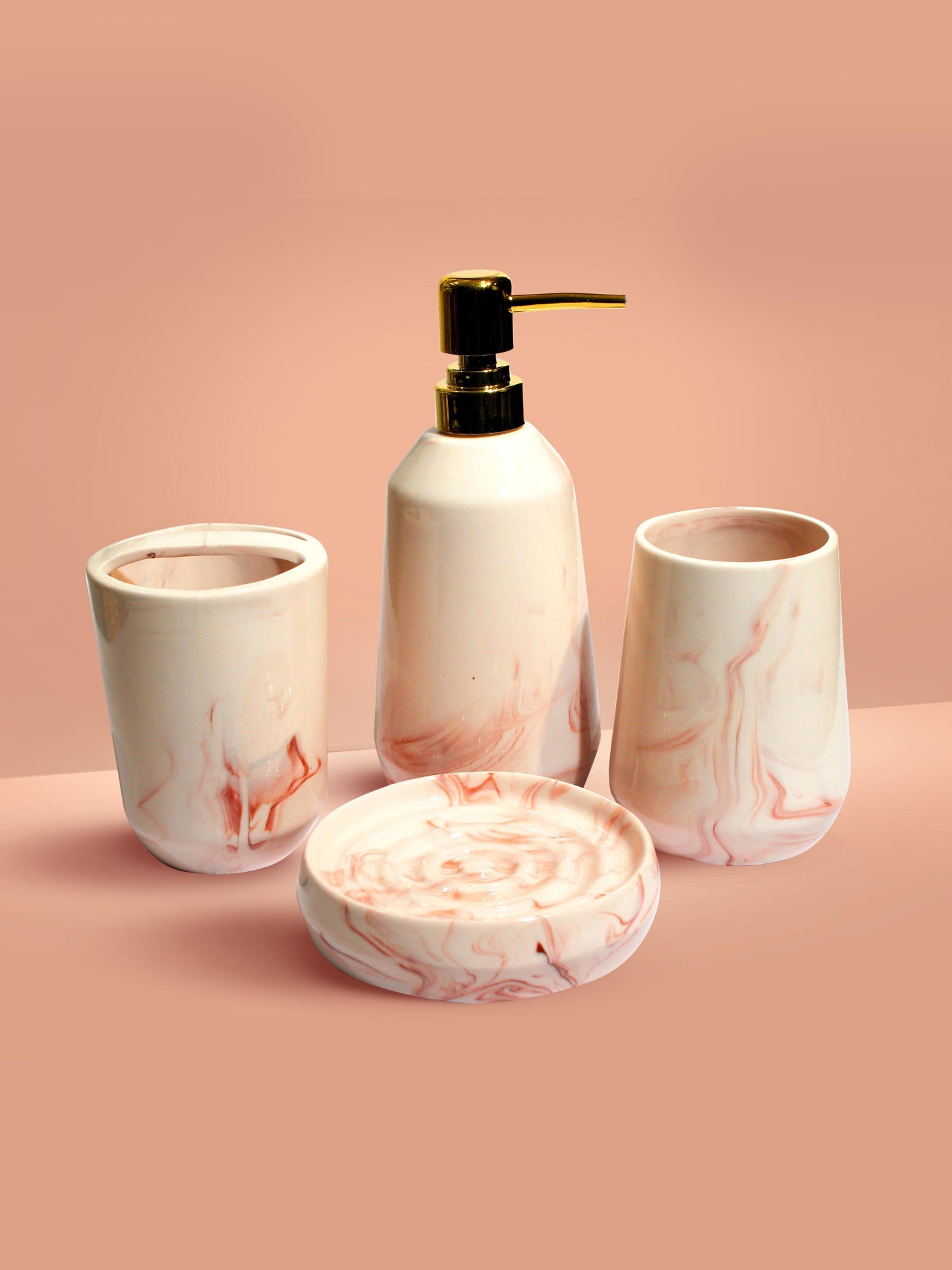 Marble finish Soap Dispenser