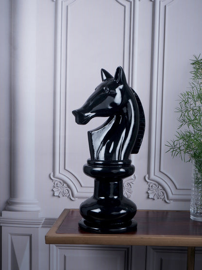 Premium chess horse figurine