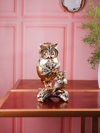 Premium feng shui owl figurine