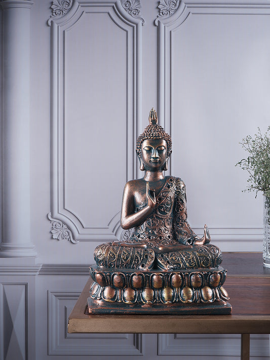 Premium meditating buddha figurine