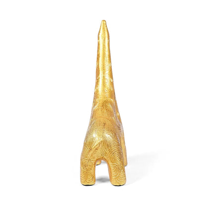 Golden Aurora Giraffe Figurine