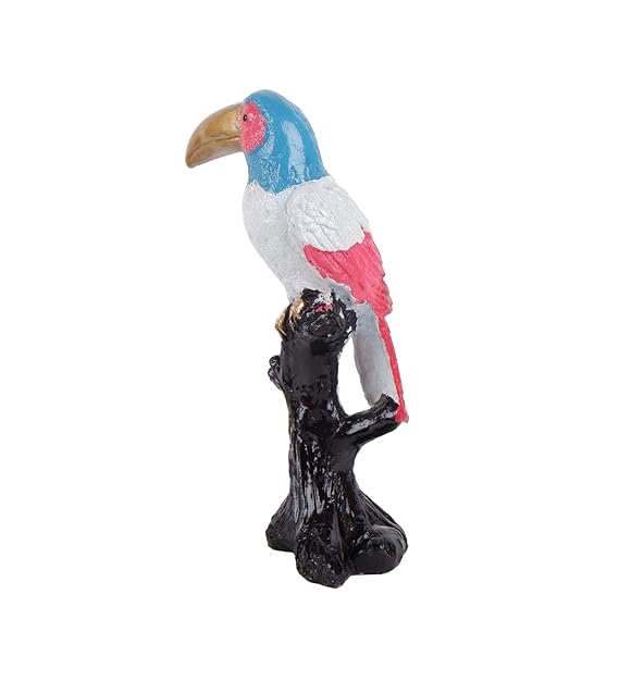 Claude Premium Bird Figurine in Lively White showpeice